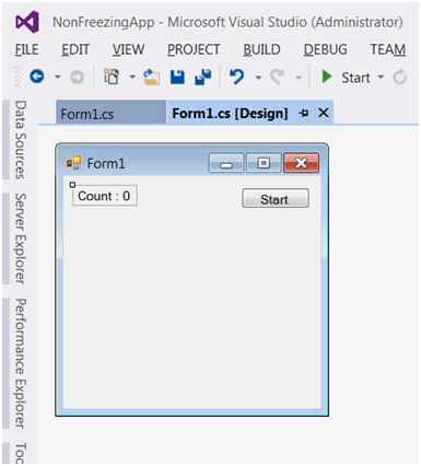 click event at button